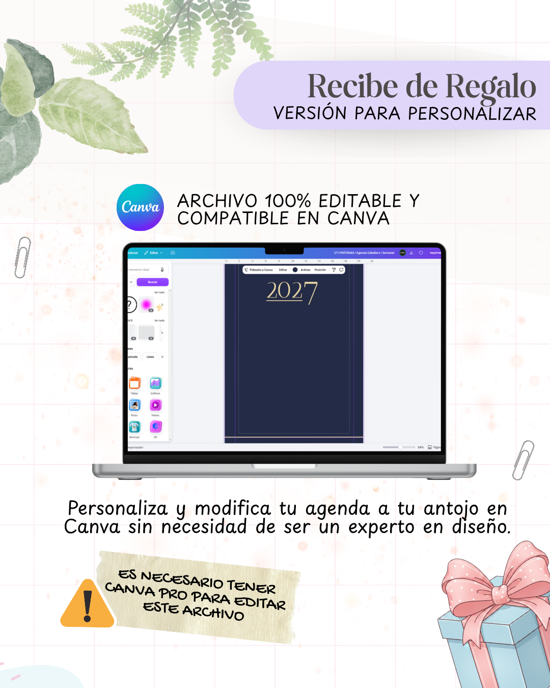 Agenda Caballero 2027 - Archivo Imprimible - imagen 6