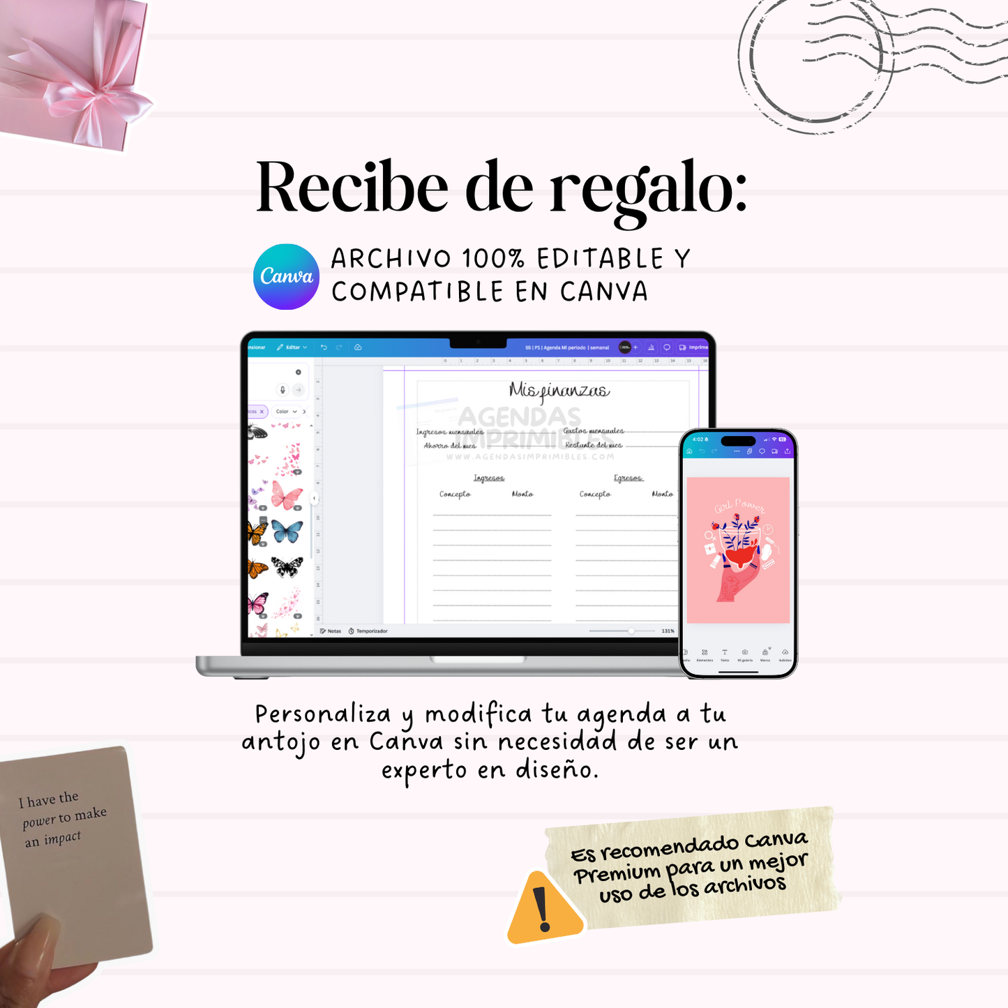 Agenda Mi periodo Semanal| 2026