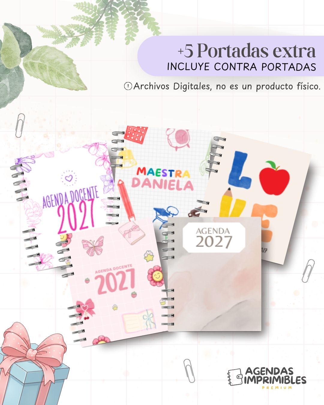Agenda Docente 2027 - Archivo Imprimible - imagen 6
