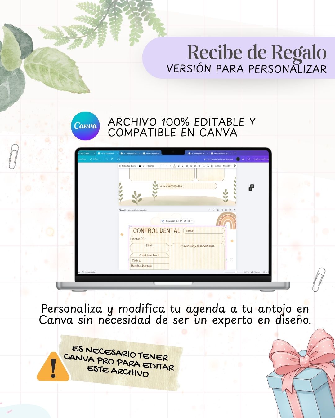 Agenda Pediátrica 2027 - Archivo Imprimible - imagen 6
