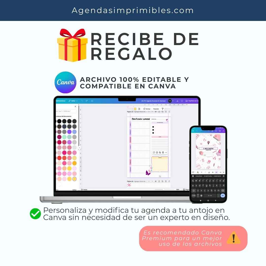 Agenda Docente Primaria Semanal | 2026