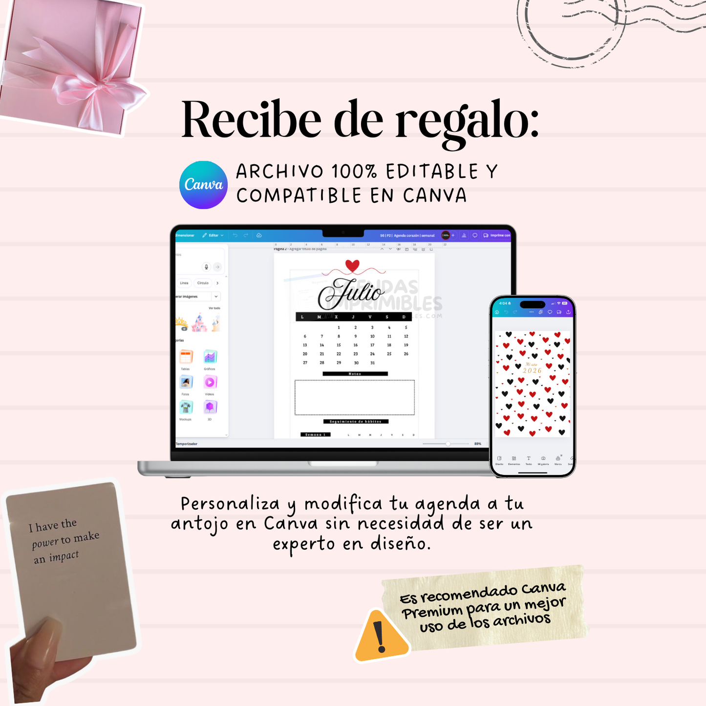 Agenda Corazones semanal| 2026