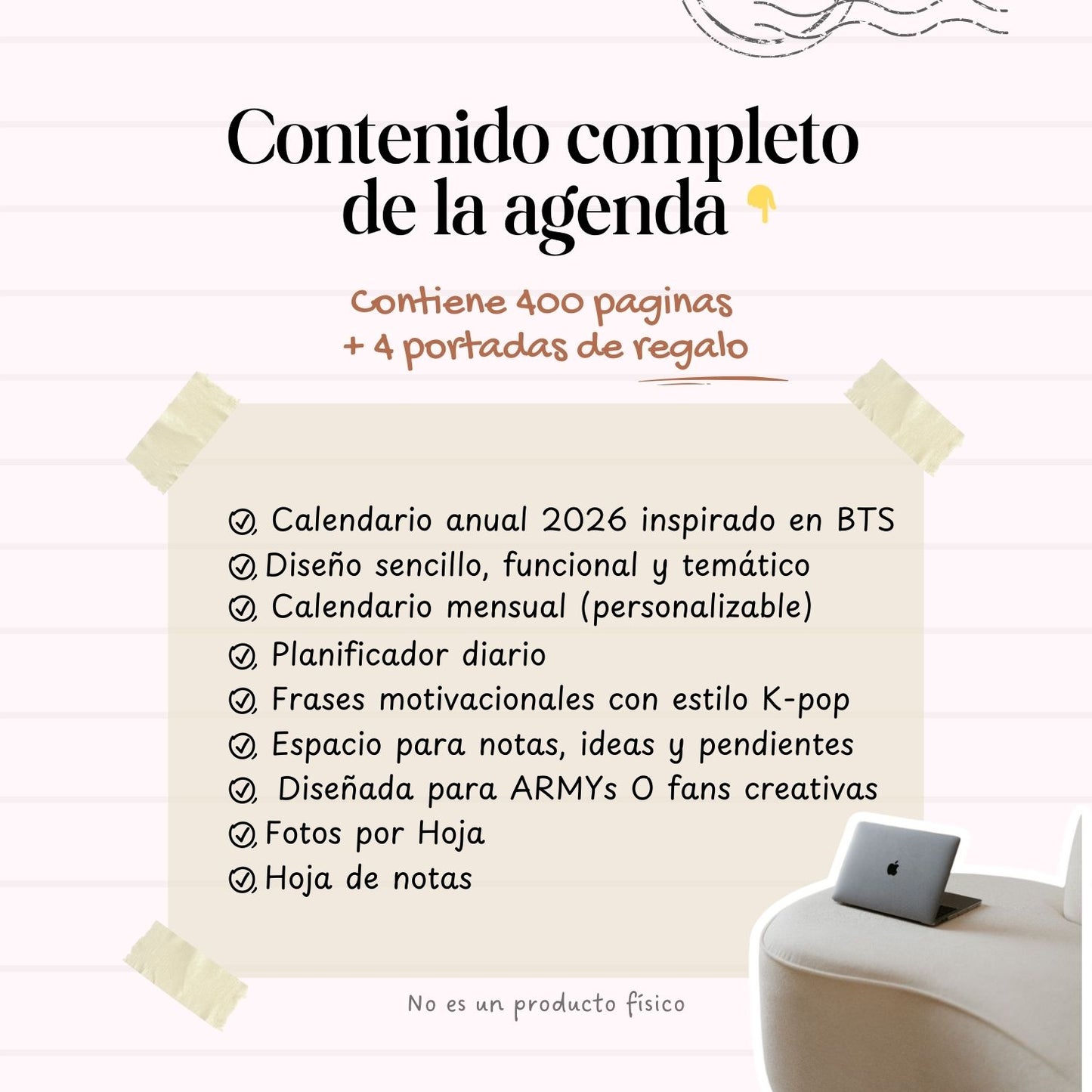 Agenda BTS Sencilla Diaria | 2026