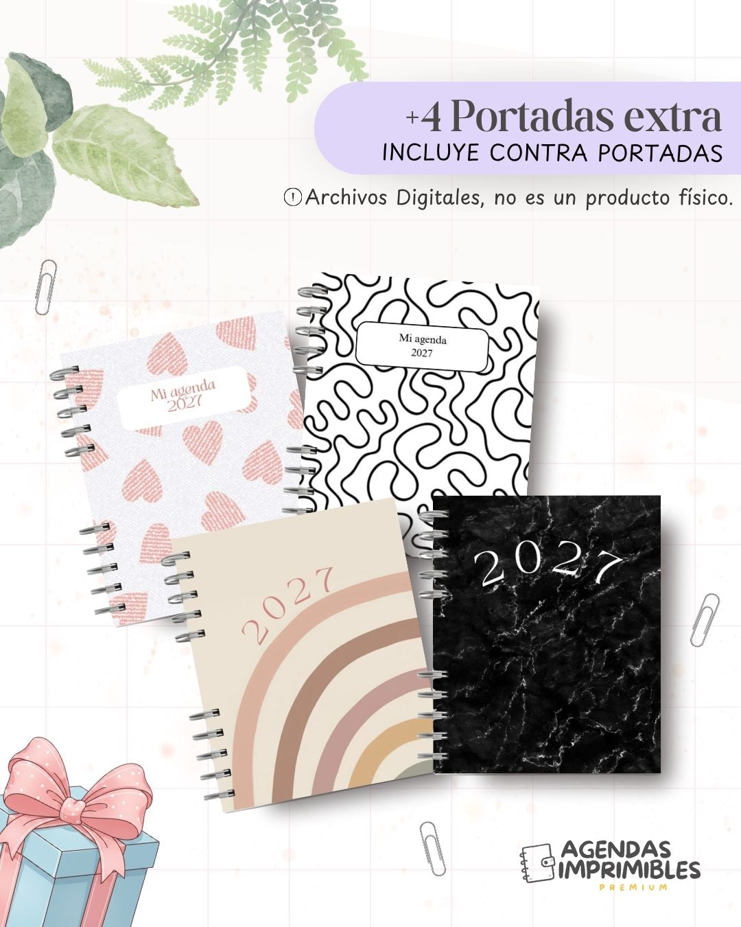 Agenda Unisex 2027 - Archivo Imprimible - imagen 6