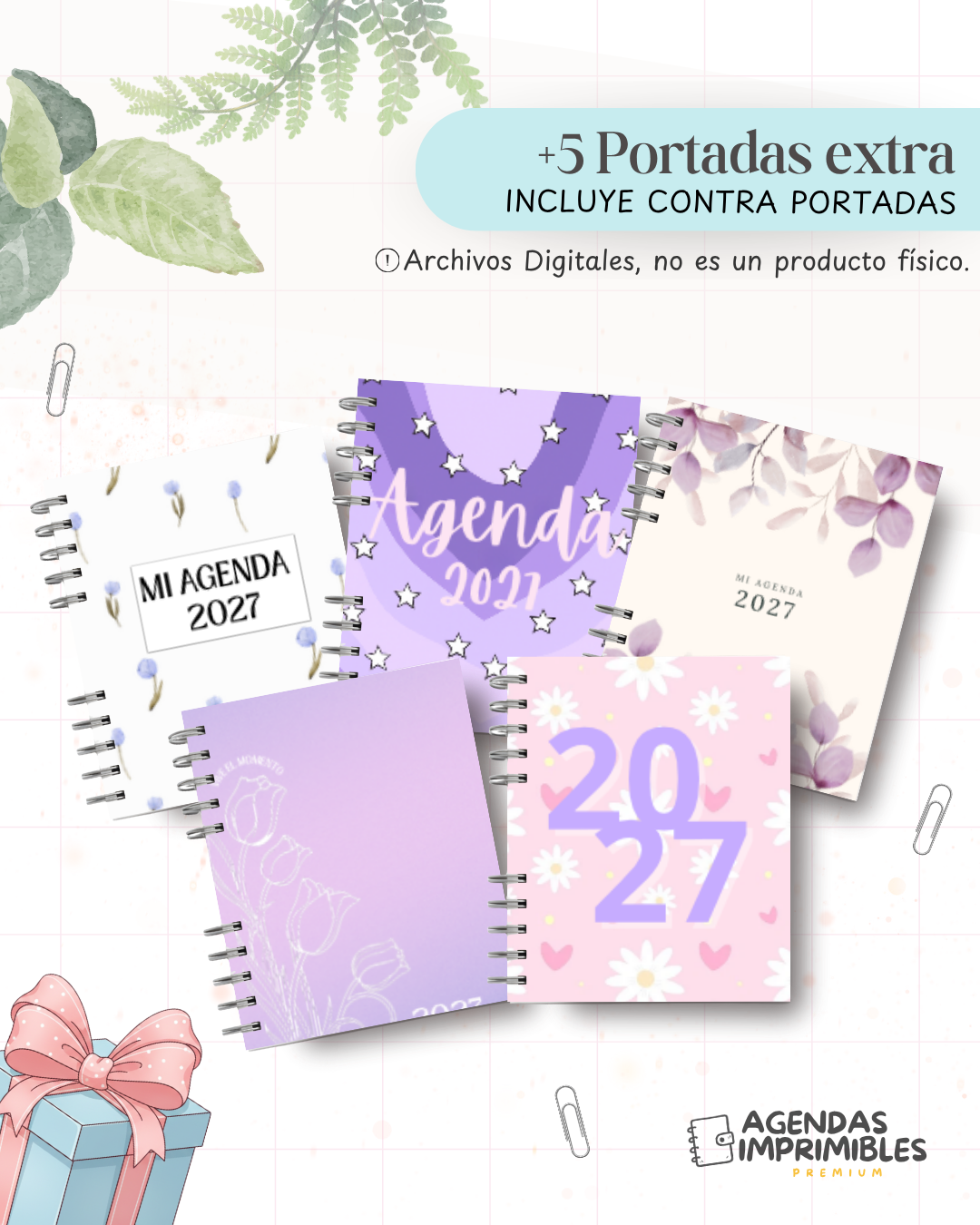 Agenda Morada 2027 - Archivo Imprimible - imagen 6