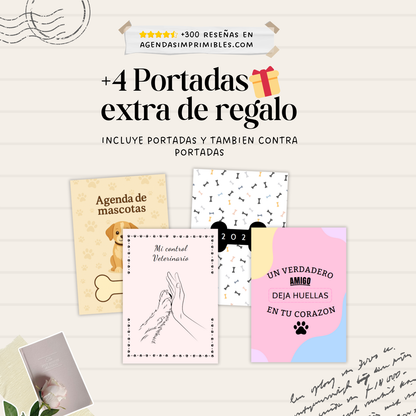 Agenda Control Canino Dos Días x Pagina | 2026