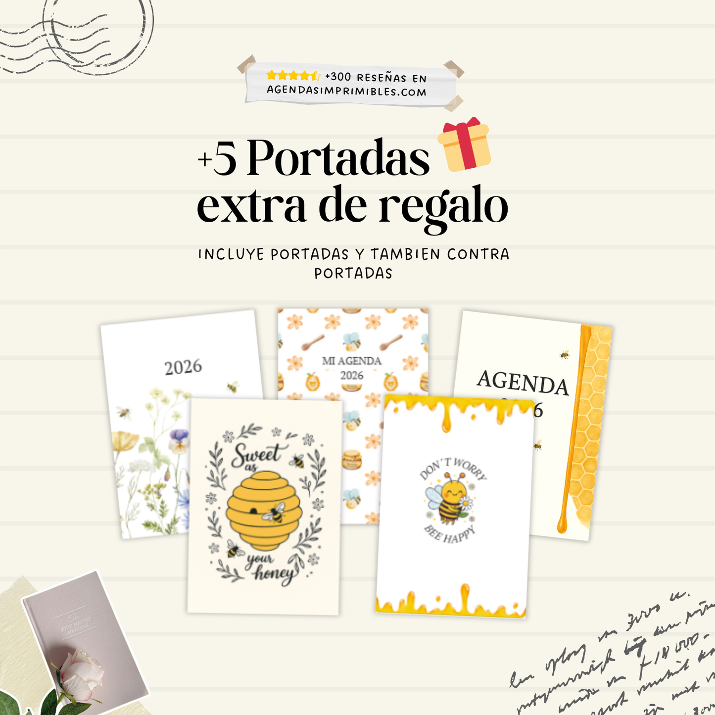 Agenda Abejita 2 Días x Página | 2026