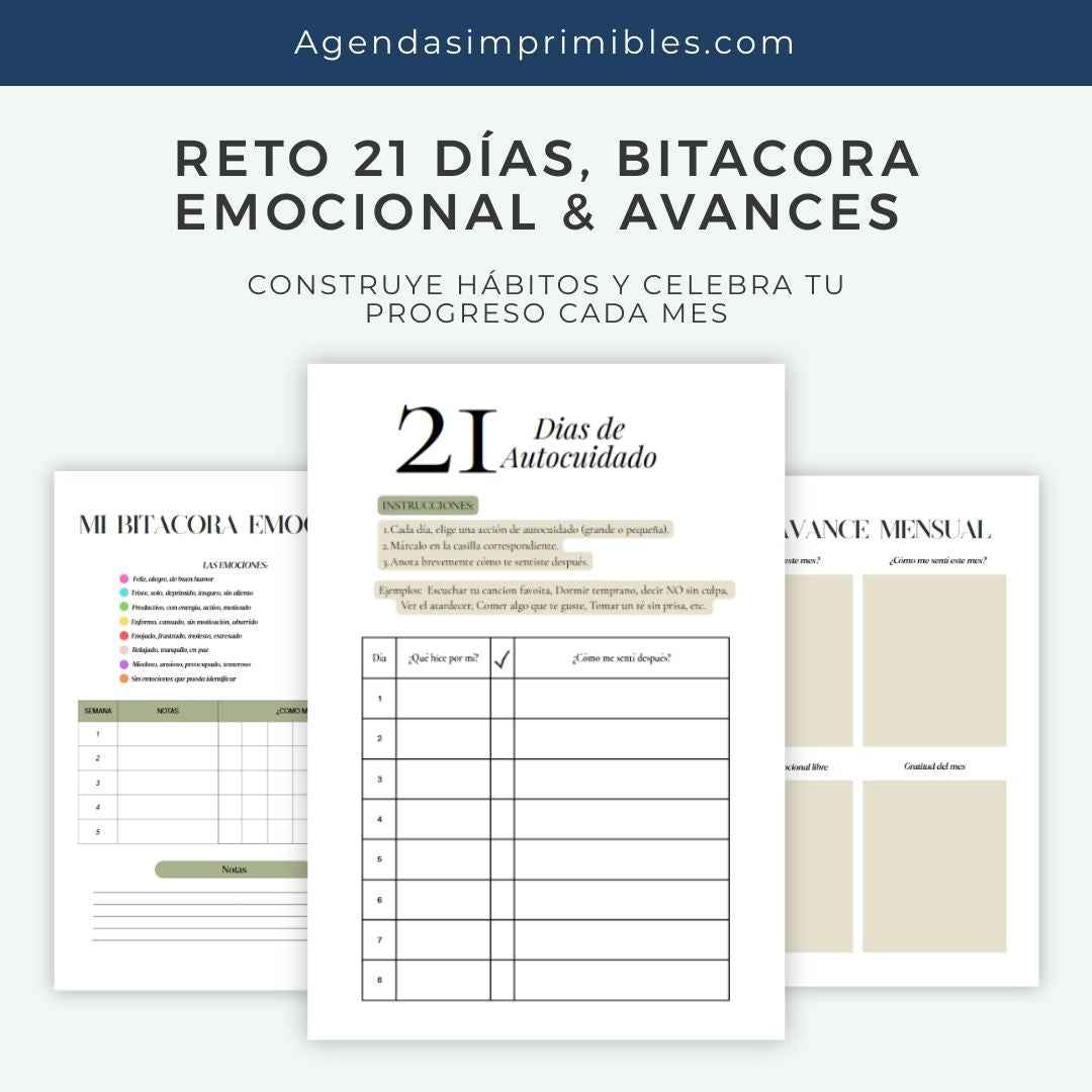 Agenda Hábitos Saludables Semanal | 2025