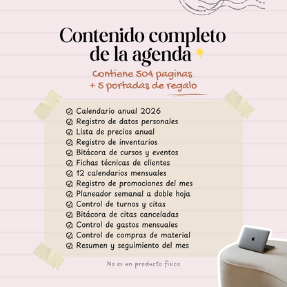 Agenda Manicurista Semanal | 2026
