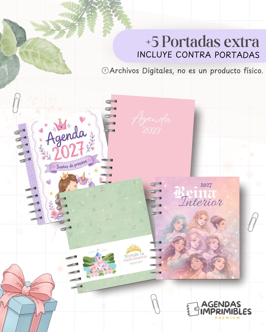 Agenda Princesas 2027 - Archivo Imprimible - imagen 7