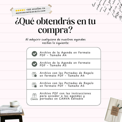 Agenda Morada Semanal | 2026