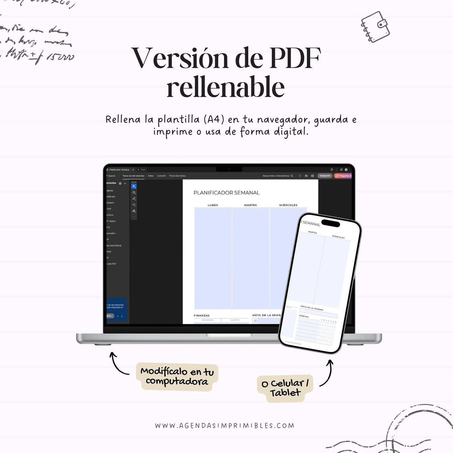 Planificador Semanal Doble V2
