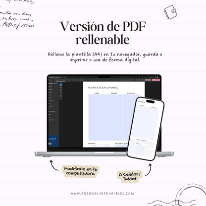 Planificador Semanal Doble V2