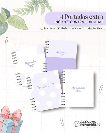Agenda Lila 2027 - Archivo Imprimible - imagen 7