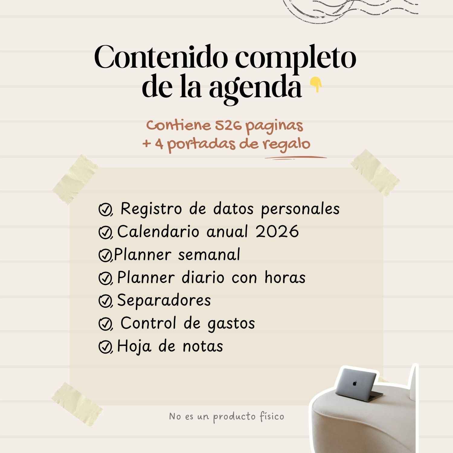 Agenda Minimalista Diaria | 2026