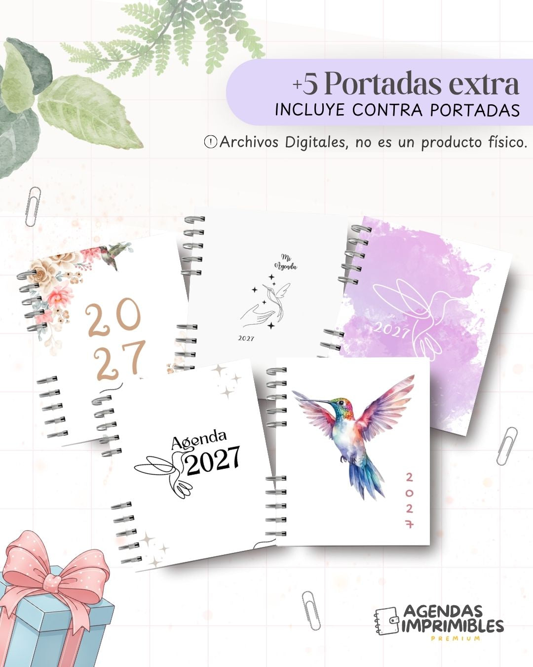 Agenda Colibrí 2027 - Archivo Imprimible - imagen 7