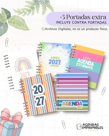 Agenda Estudiantil 2027 - Archivo Imprimible - imagen 7