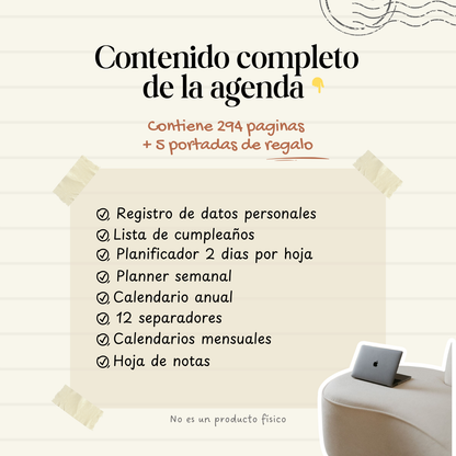 Agenda Abejita 2 Días x Página | 2026