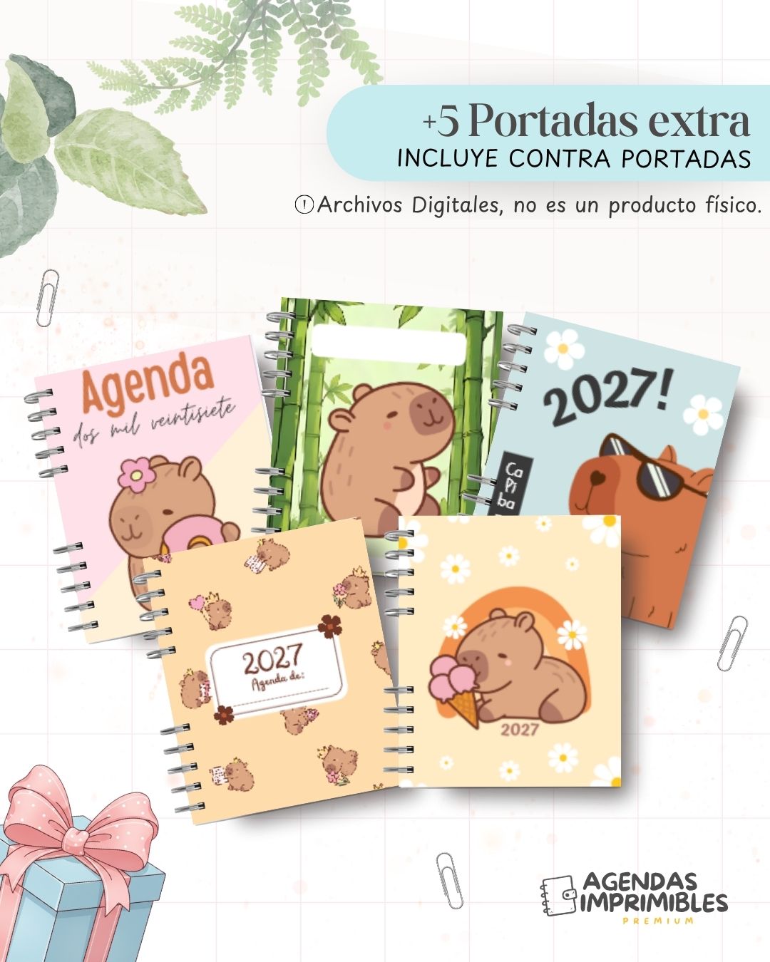 Agenda Capibara 2027 - Archivo Imprimible - imagen 7