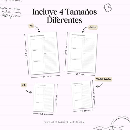 Planificador Semanal Doble V2