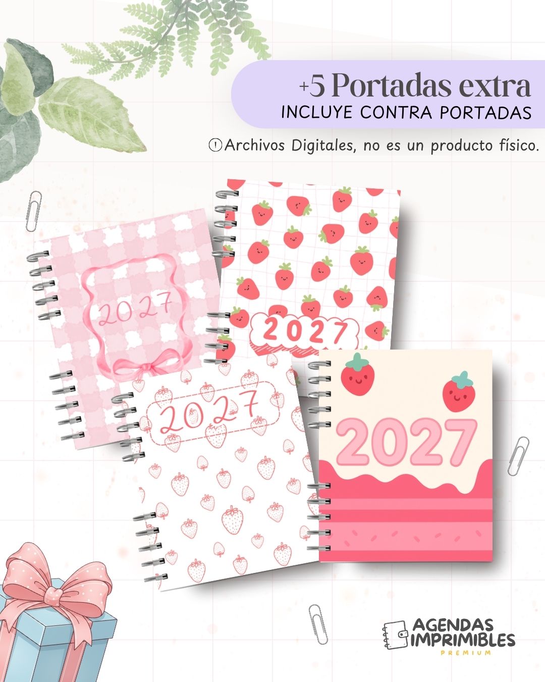 Agenda Fresitas 2027 - Archivo Imprimible - imagen 7