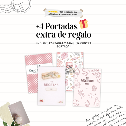 Agenda Recetario | 2026