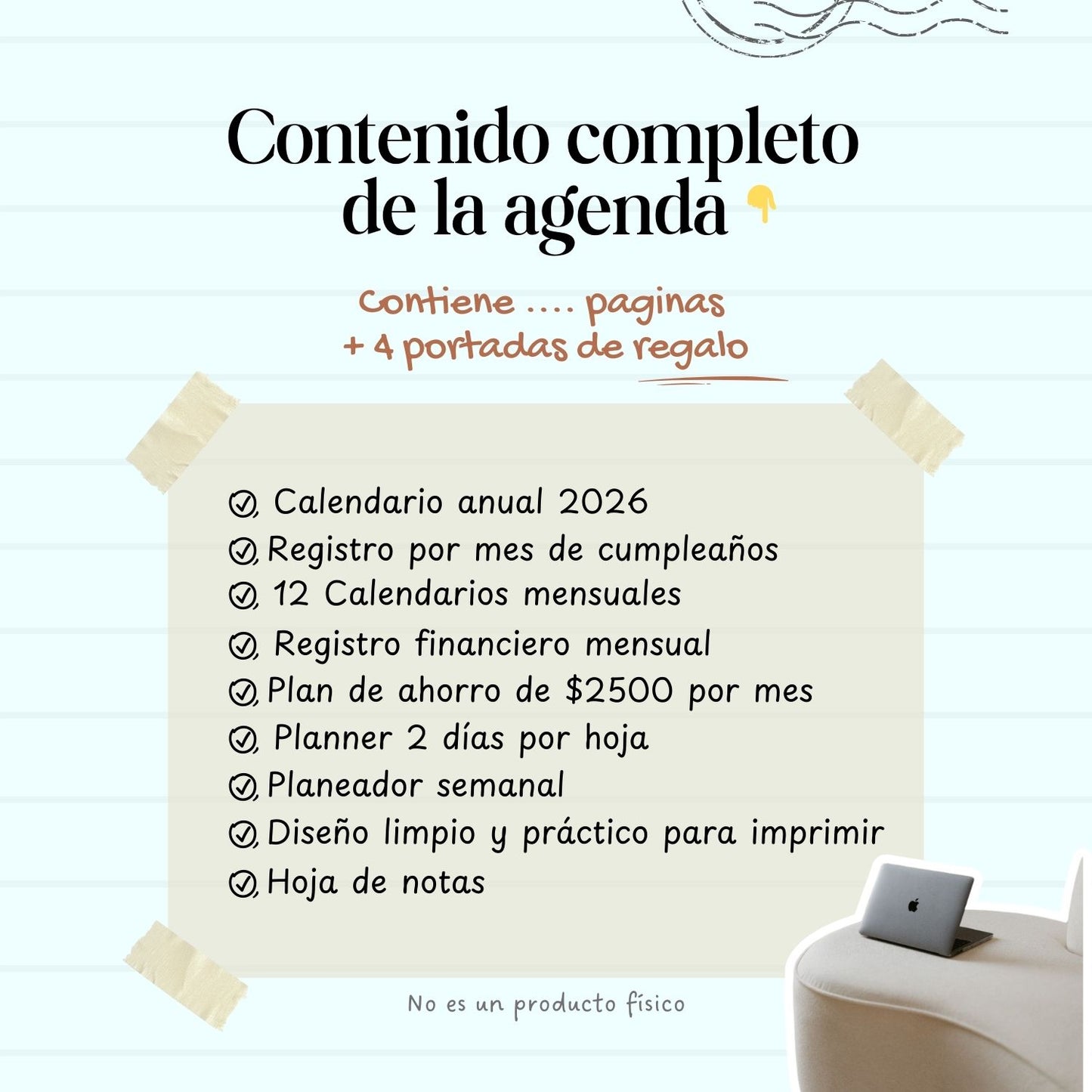 Agenda Perritos Dos Días x Pagina | 2026