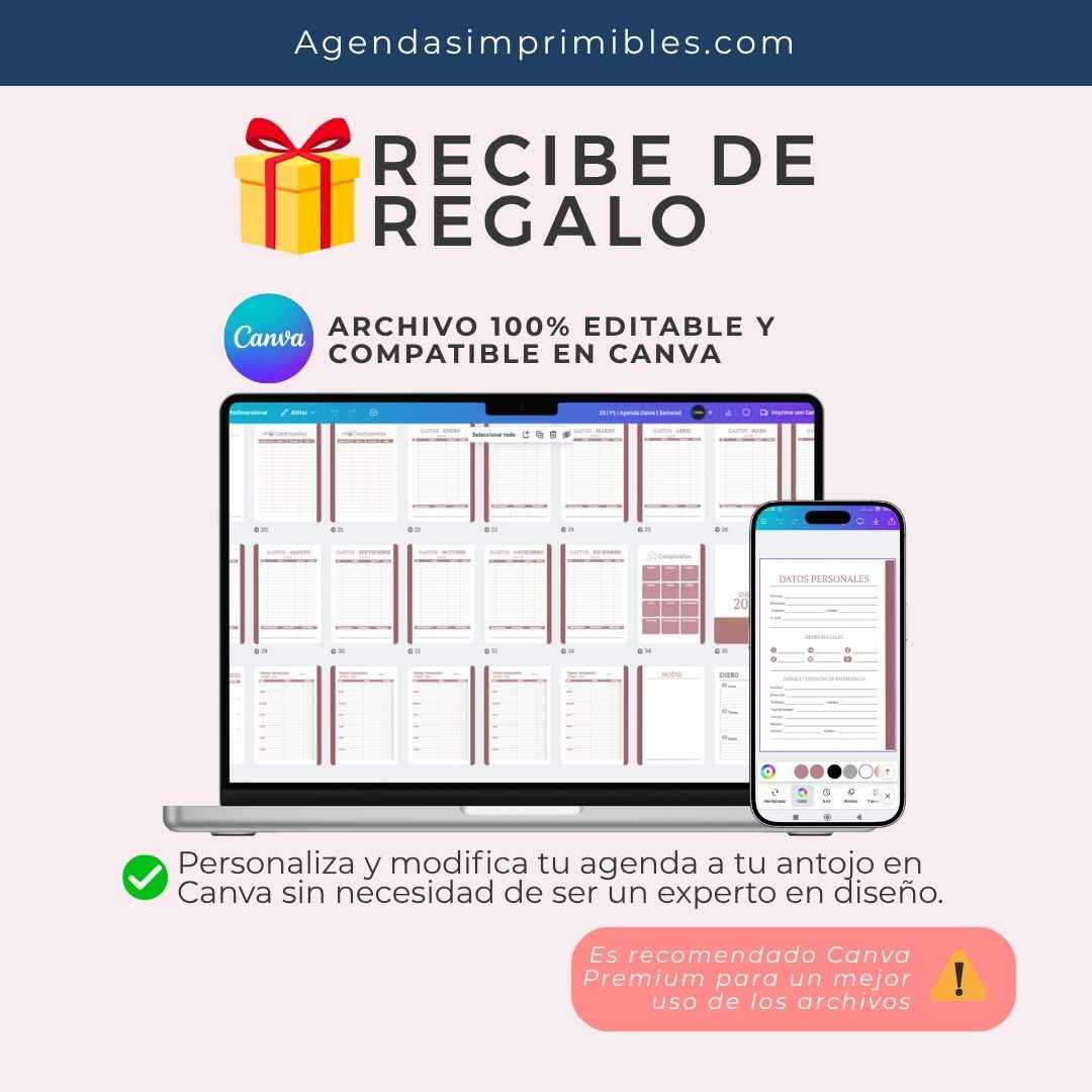 Agenda Estudiantil Semanal | 2026