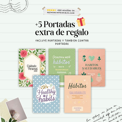 Agenda Hábitos Saludables Semanal | 2026