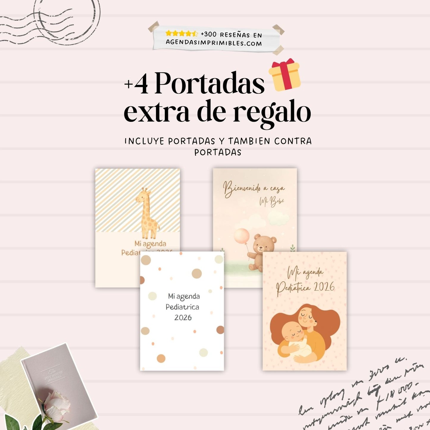 Agenda Pediátrica Dos Días x Pagina | 2026