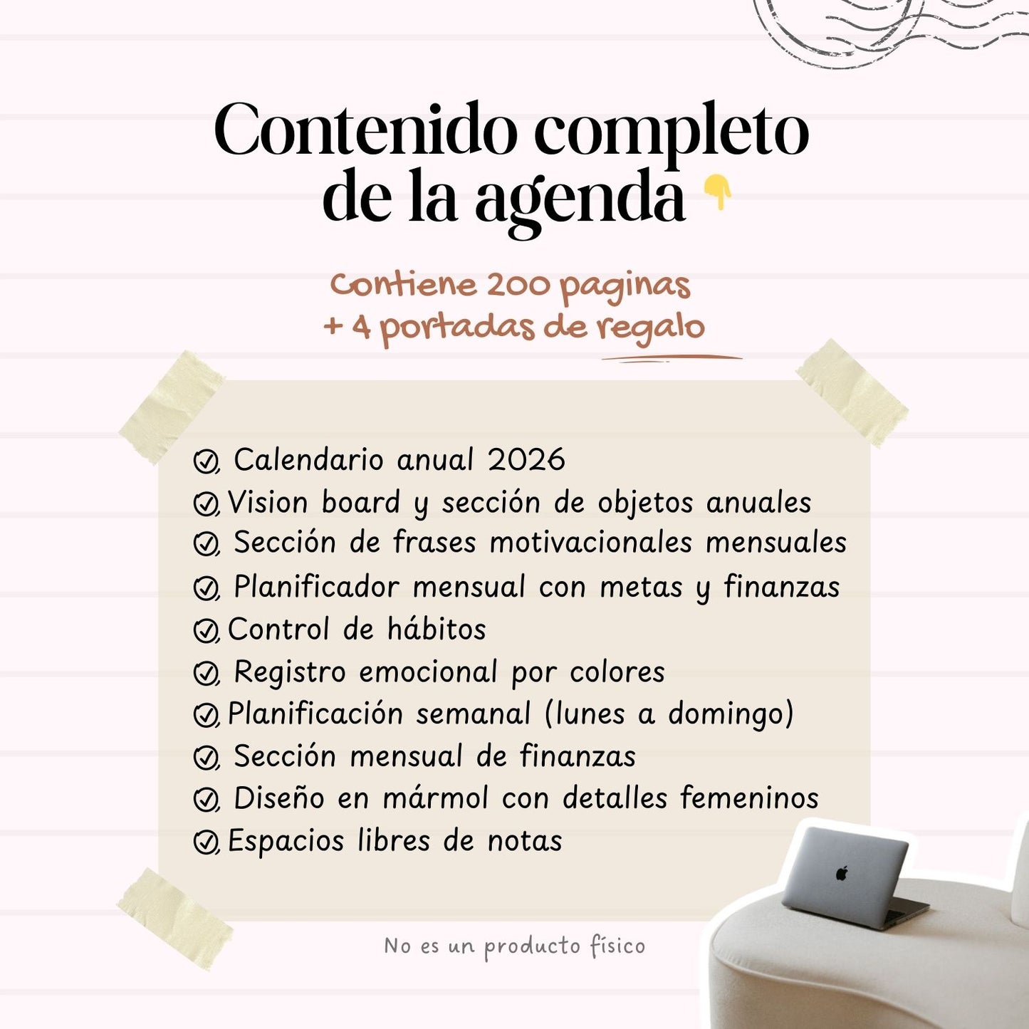 Agenda Mármol Semanal | 2026