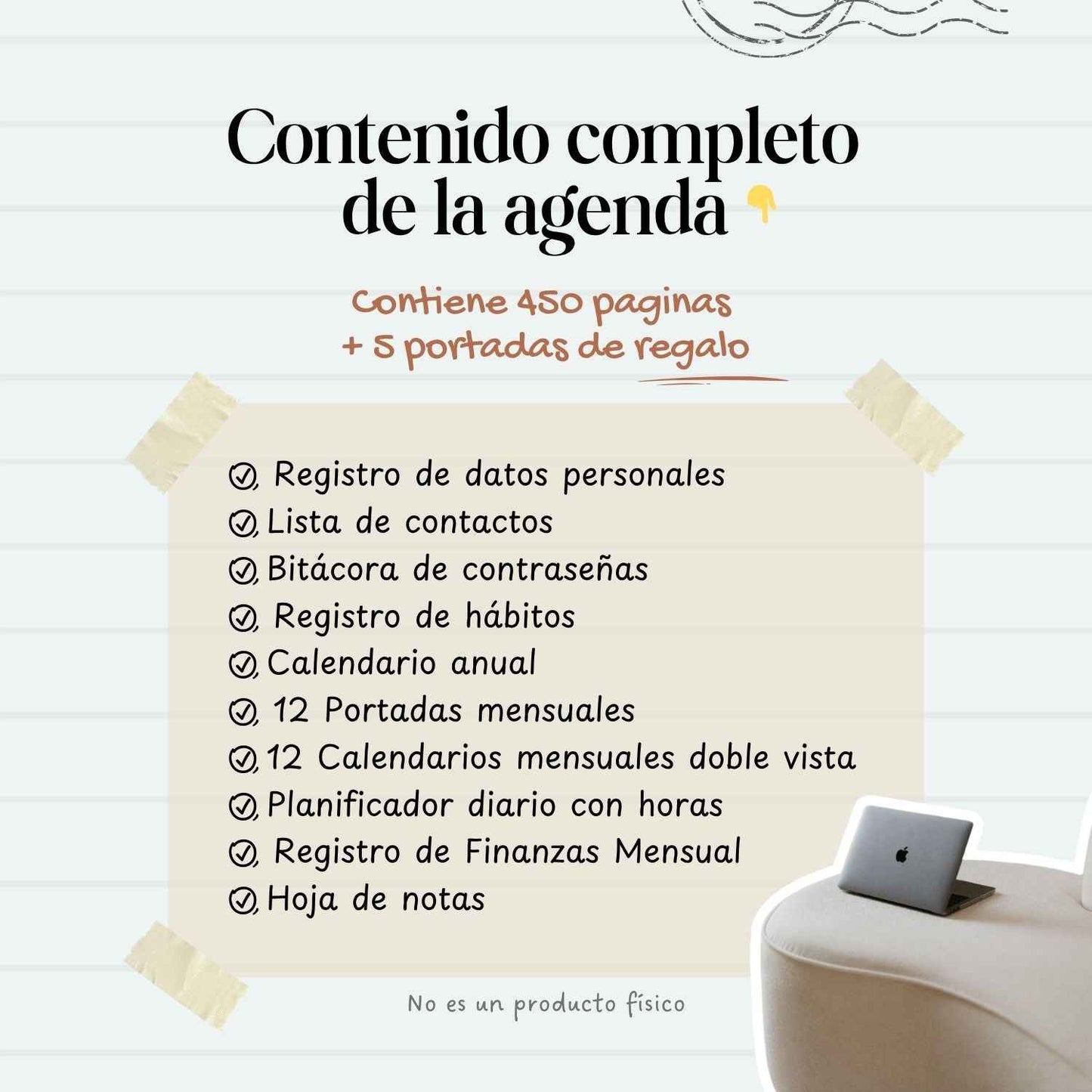Agenda Elegante Unisex Diaria | 2026