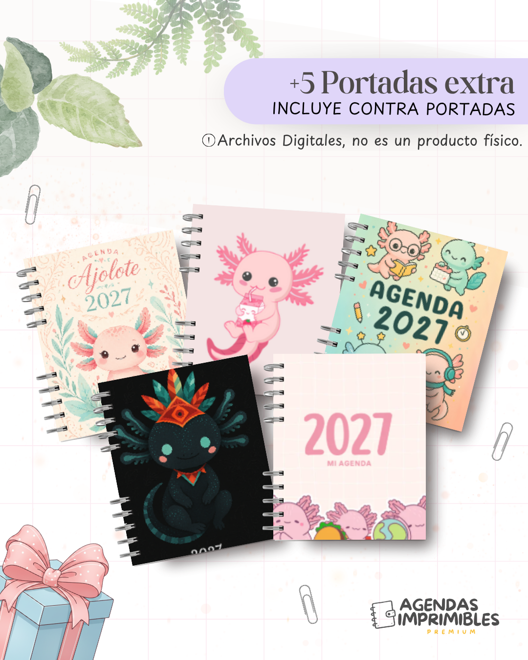 Agenda Ajolote 2027 - Archivo Imprimible - imagen 7