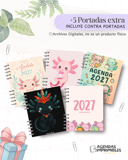 Agenda Ajolote 2027 - Archivo Imprimible - imagen 7