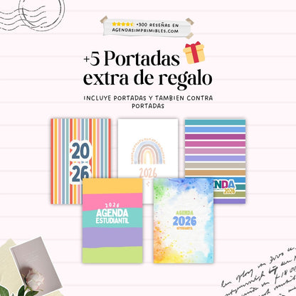 Agenda Estudiantil Semanal | 2026