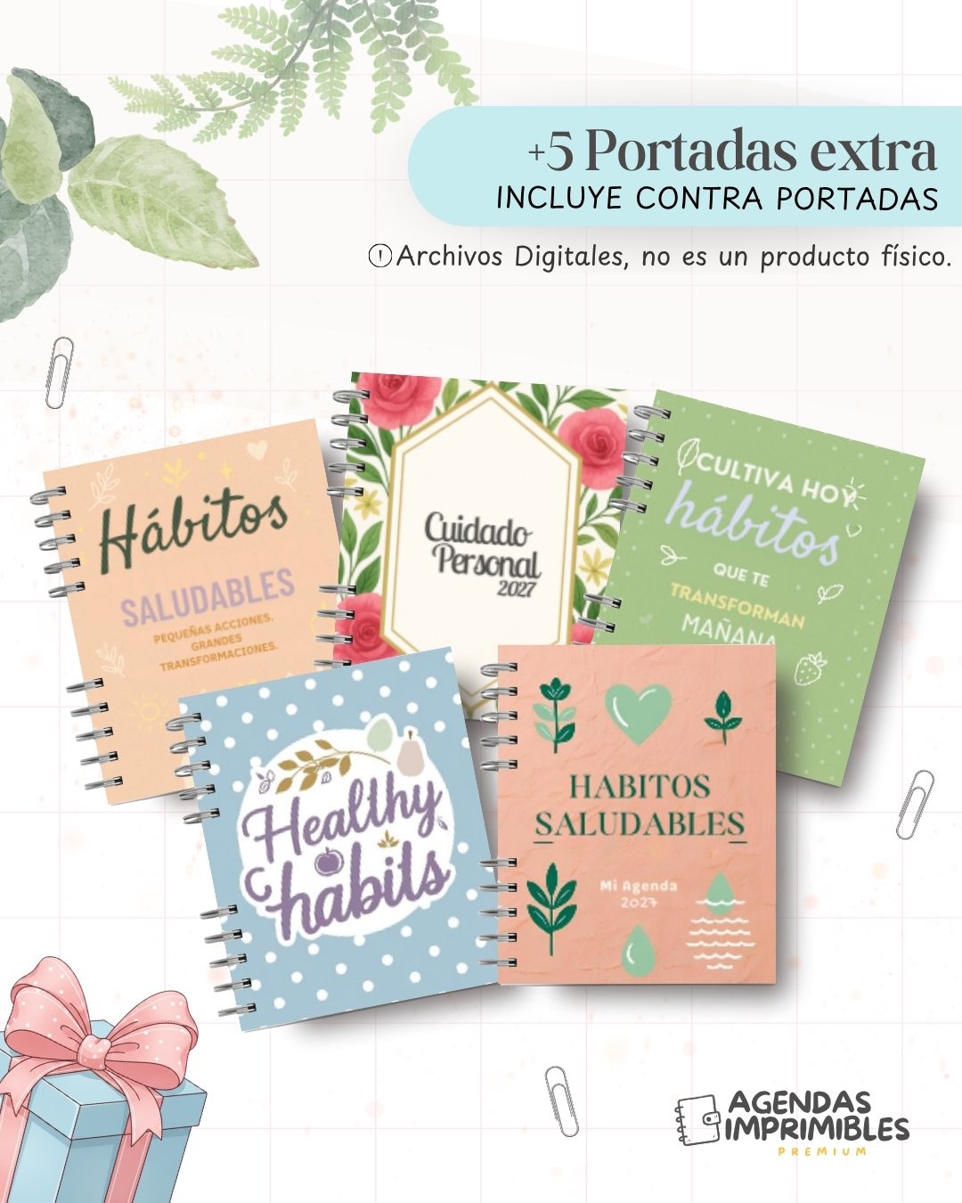 Agenda Hábitos Saludables 2027 - Archivo Imprimible - imagen 7