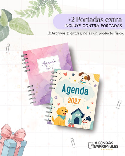 Agenda Perritos 2027 - Archivo Imprimible - imagen 7