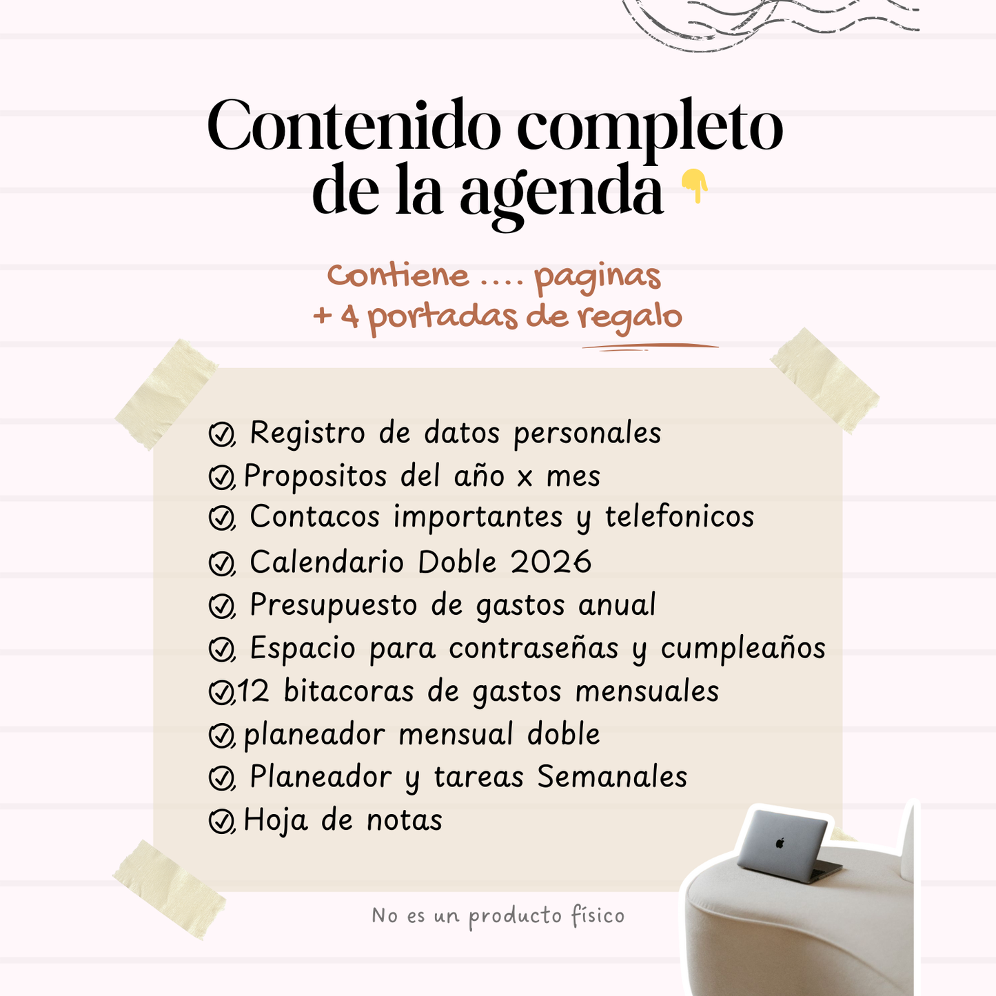 Agenda Dama Semanal | 2026