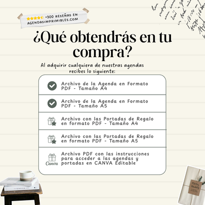 Agenda Abejita 2 Días x Página | 2026