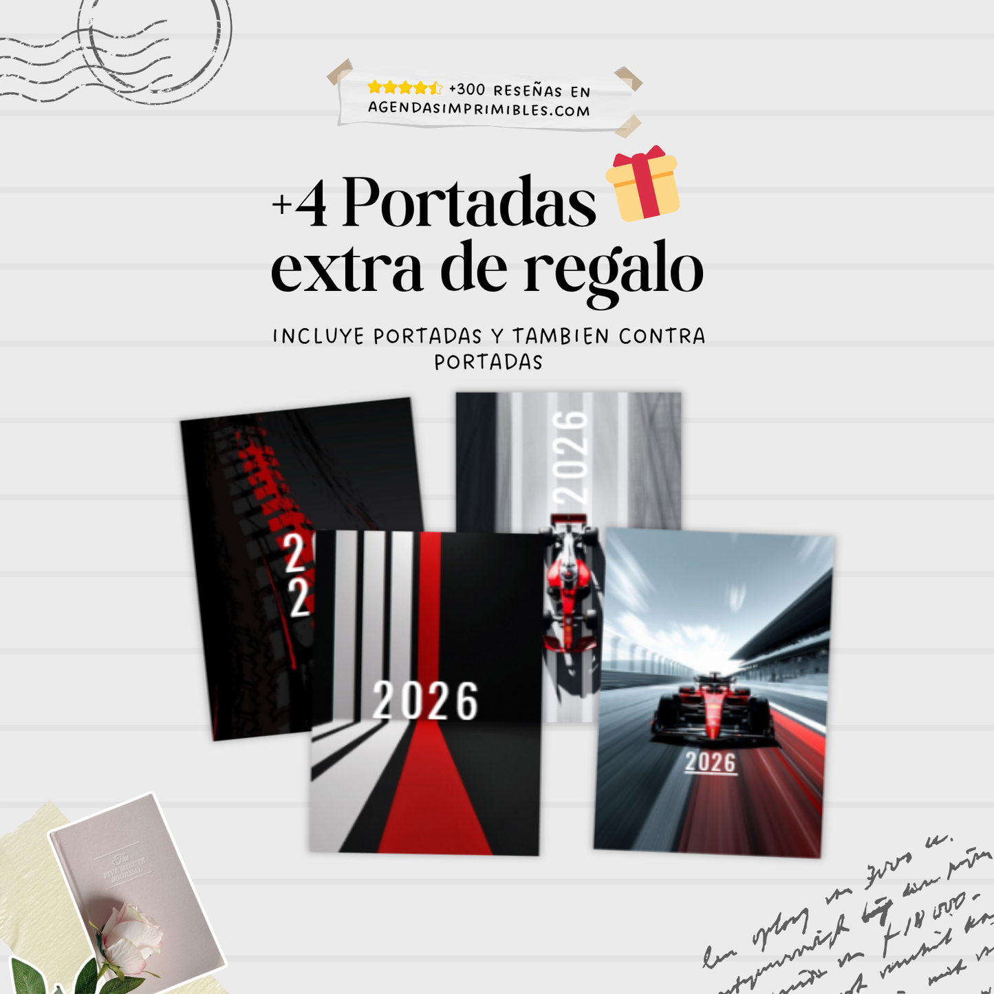 Agenda carros 2 días x Hojas | 2026