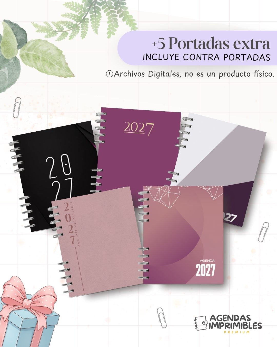 Agenda Dama 2027 - Archivo Imprimible - imagen 8