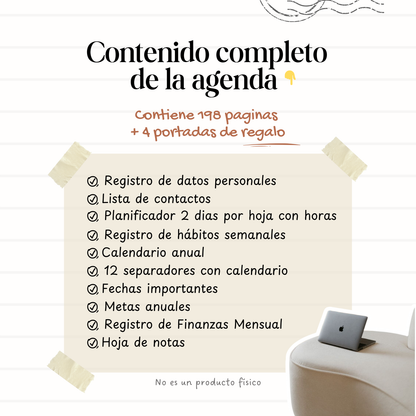 Agenda Recetario | 2026