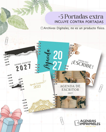 Agenda Escritores 2027 - Archivo Imprimible - imagen 8