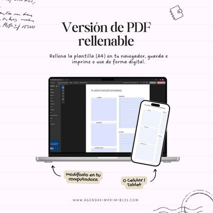 Planificador Semanal Doble V2