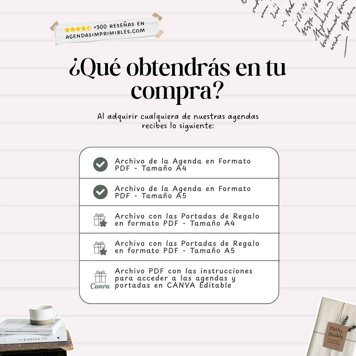 Agenda Docente Minimalista Semanal | 2026