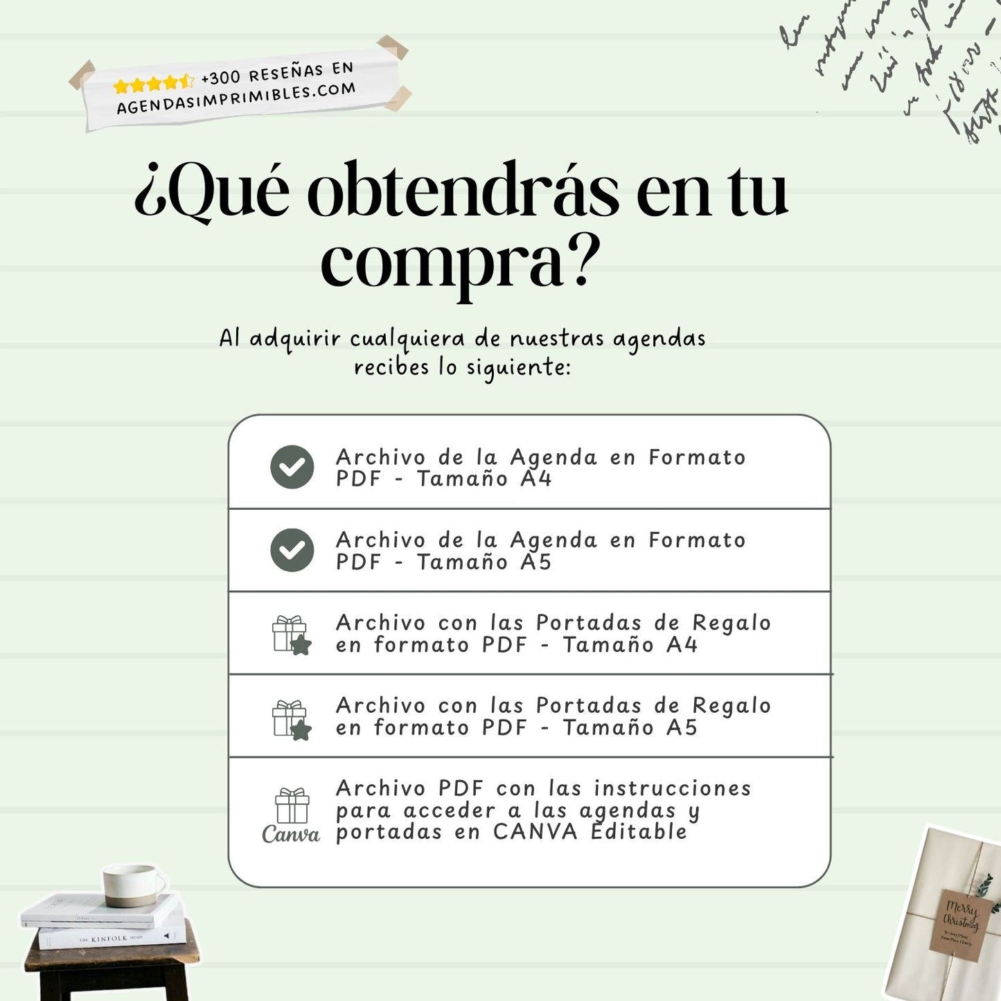 Agenda Cactus 2 Días x Página  | 2026