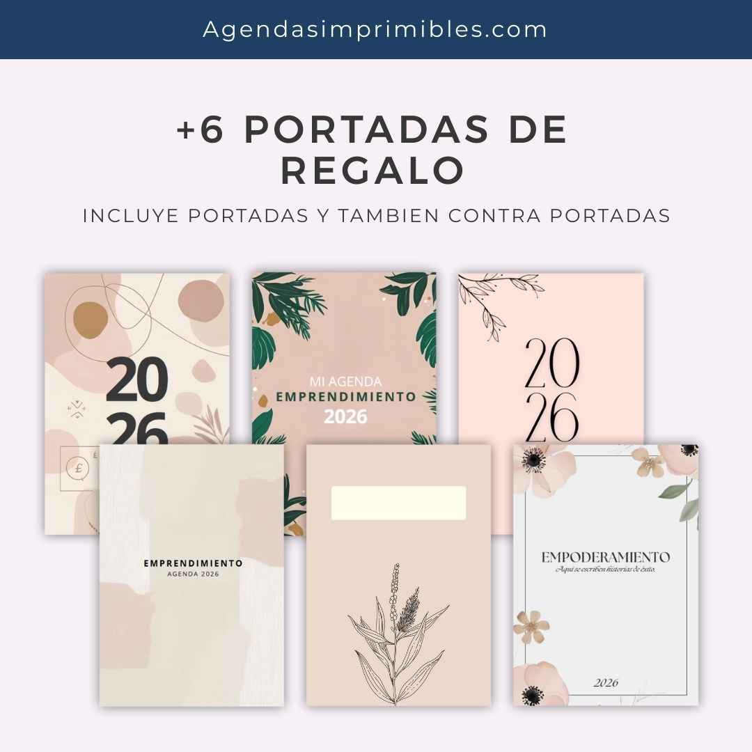 Agenda Emprendedora Dos Días x Pagina | 2026