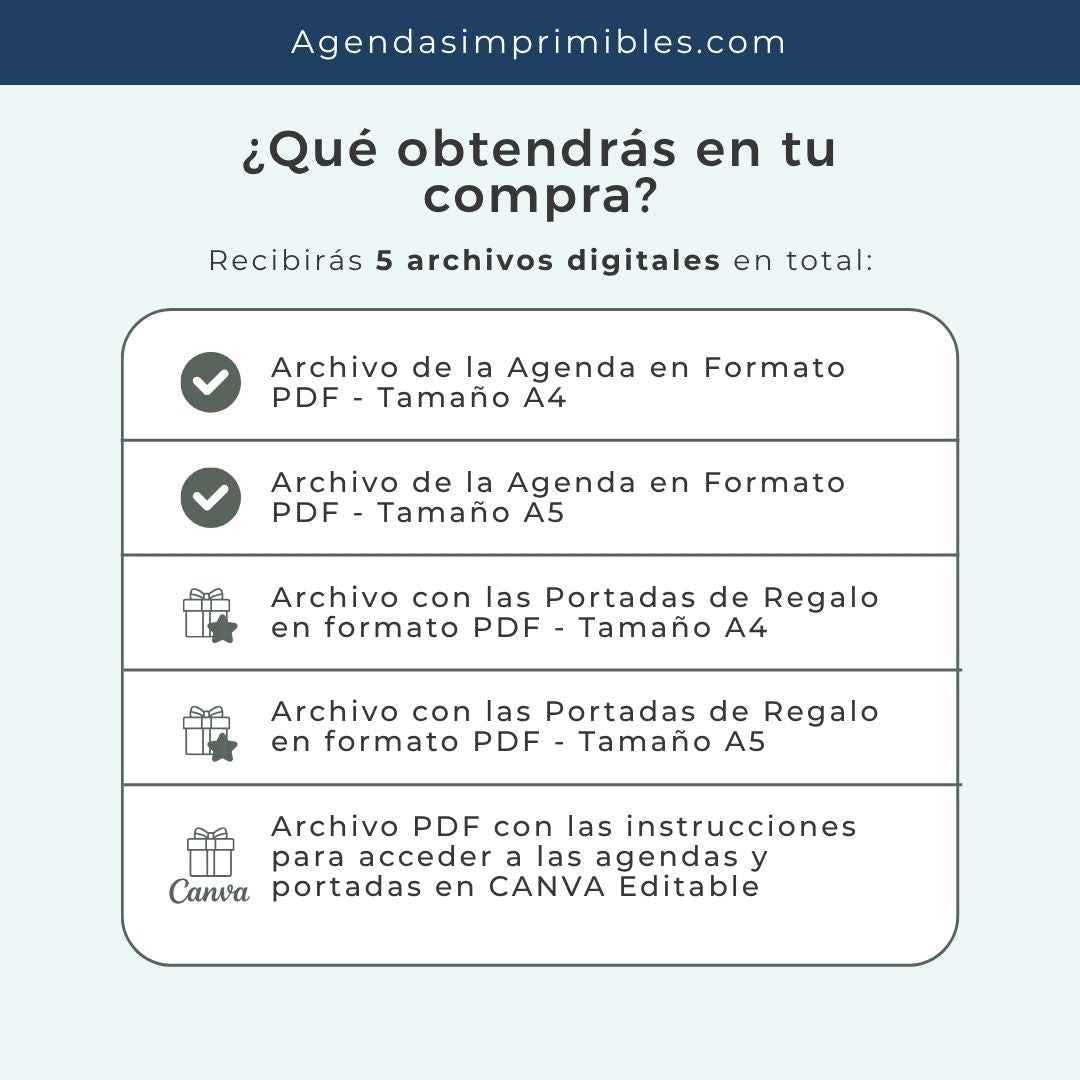 Agenda Comic Dos Días x Pagina | 2026