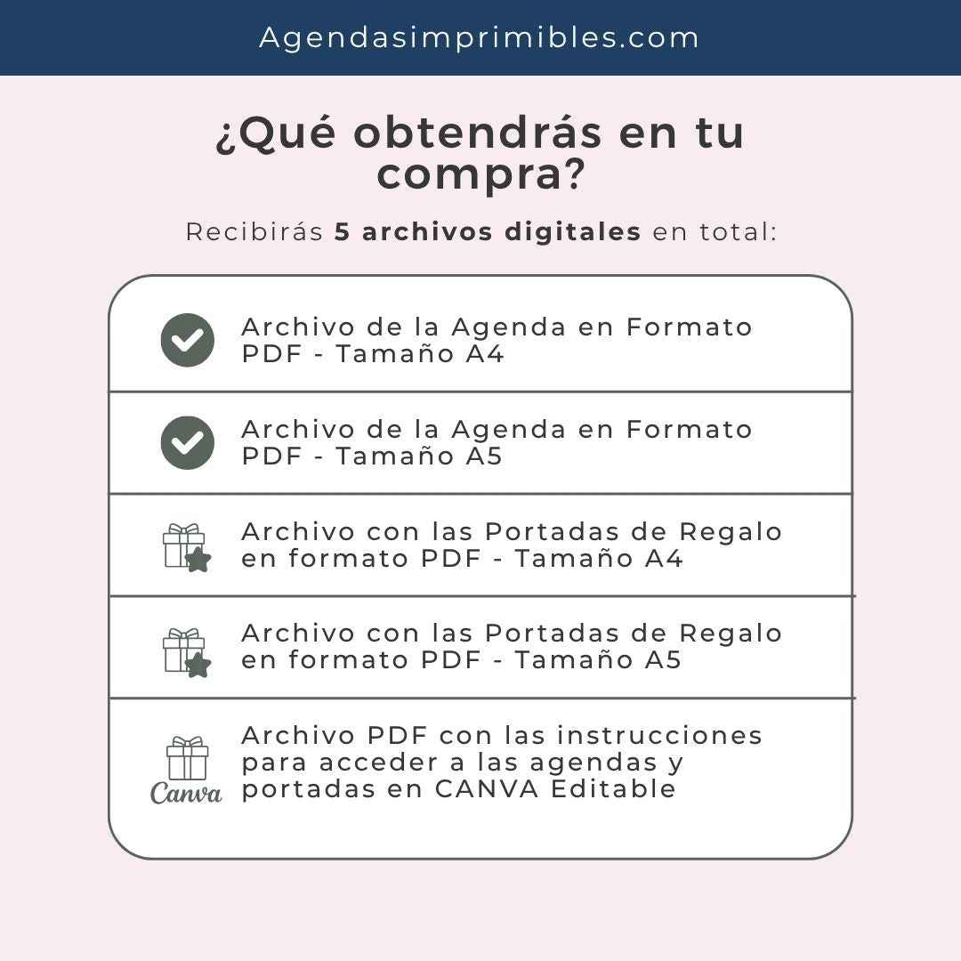 Agenda Estudiantil Semanal | 2026