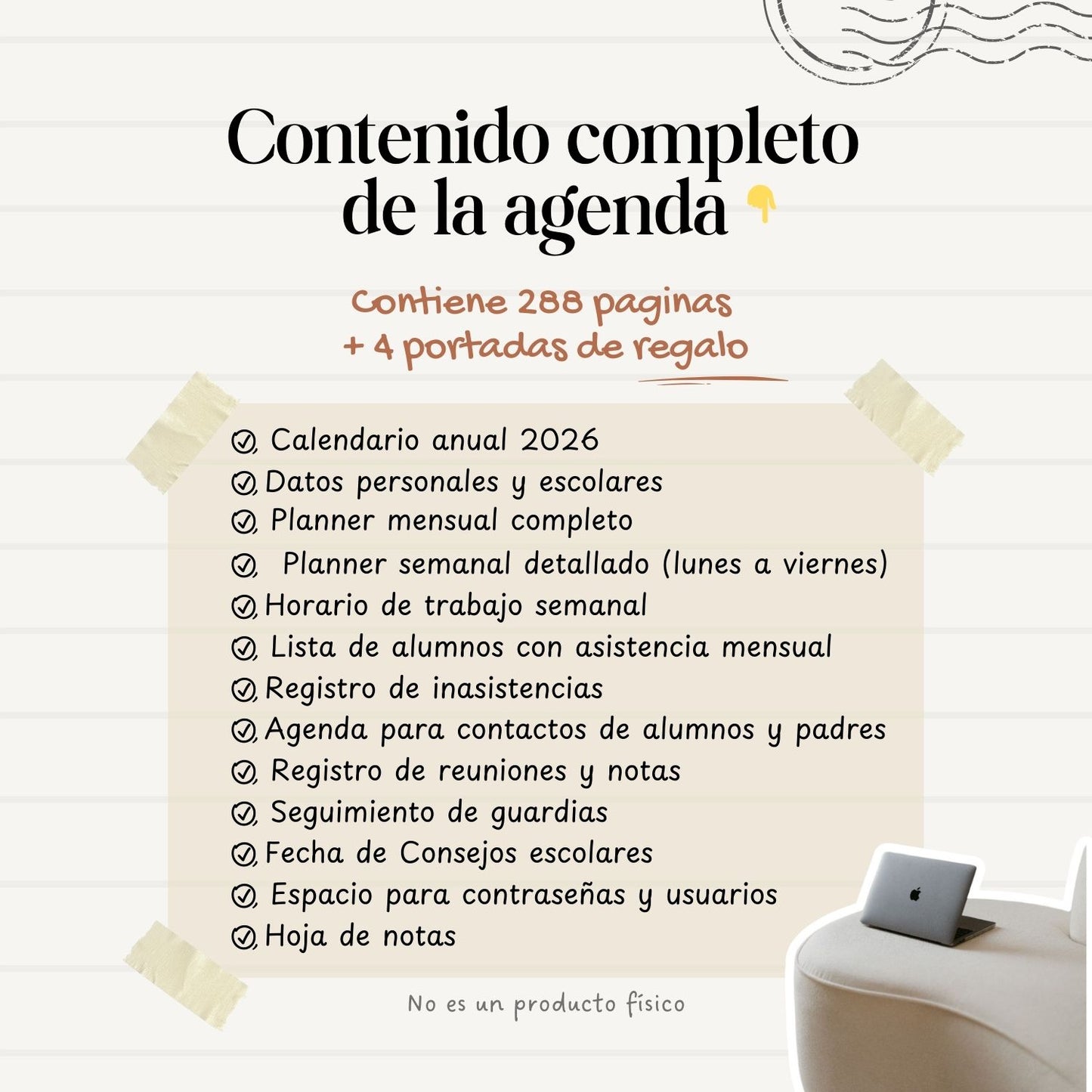 Agenda Docente Buhitos Semanal | 2026